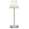 New Garden Lampe à Poser Intérieure Extérieure Lola Slim 32 Cm Argenté Retour Gratuit 16