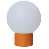 guranteed de qualité Lumisky Lampe De Table Touch Effet Beton Orange LED Terre Cuite Orange H 25 Cm 13