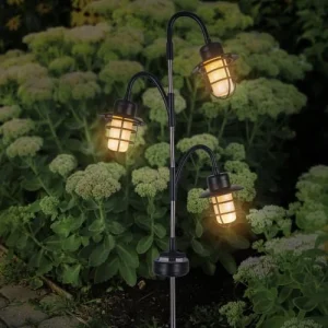 LUMI JARDIN Lampe Extérieure Nomade Plastique Noir H74CM fashion pas cher 10