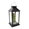 soldes en ligne LUMI JARDIN Lanterne Végétale Solaire Verre Noir H35cm 7