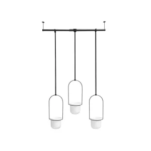 Achat Umbra Lot De 3 Pots Suspendus Triflora Plastique Blanc 12