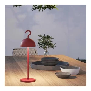 Deladeco Luminaire D’extérieur Design En Aluminium Rouge 36 Cm à prix d'occasion 10