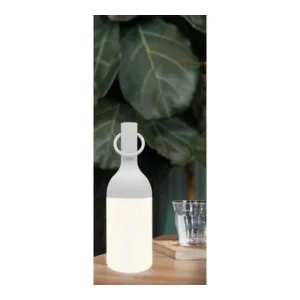 vente pas cher Deladeco Luminaire D’extérieur Design En Plastique Blanc 22 Cm 10