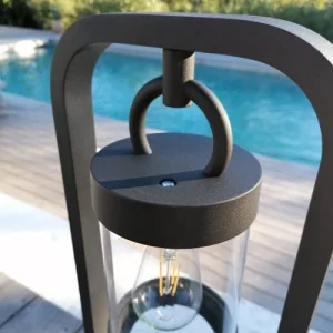 Trio Luminaires De Jardin En Métal Anthracite à prix d'occasion 18