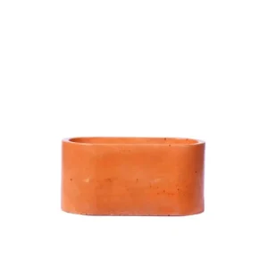 Junny Mini Jardinière En Béton Orange grand choix 10