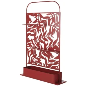 Maisons Du Monde Paravent Avec Jardinière En Métal Rouge soldes de Noël 7