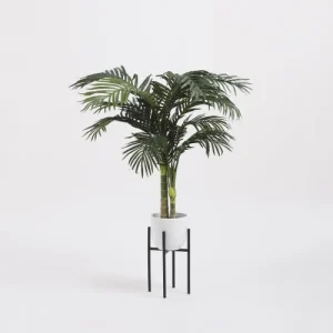 marque pas cher Mica Decorations Porte-plante En Métal Noir H35 18