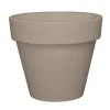 Serralunga Pot à Fleur En Résine Recyclable Gris Tourterelle D58cm grande qualité 22