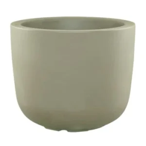 Authenticité garantie Serralunga Pot à Fleur En Résine Recyclable Sauge D48cm 16