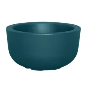 magasin en ligne france Serralunga Pot à Fleur En Résine Recyclable Vert Paon D47cm 16