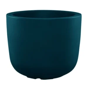 grande promotion Serralunga Pot à Fleur En Résine Recyclable Bleu Provence D48cm 18