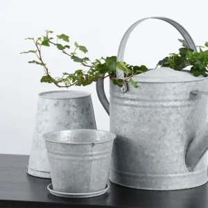 boutiqued en ligne ESSCHERT DESIGN Pot De Fleurs En Zinc 12 Cm 7