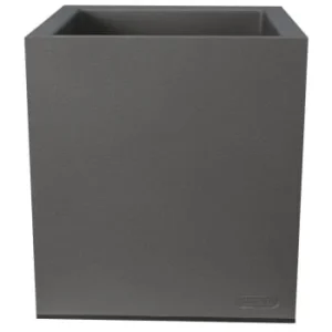 meilleur cadeau Riviera Pot En Plastique Carré Aspect Granit 30 Cm Gris 7