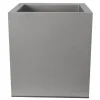 Riviera Pot En Plastique Carré Aspect Granit 30 Cm Gris Clair boutique pas cher 17