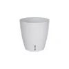 achat Riviera Pot En Plastique Rond Avec Réserve D’eau 35 Cm Eva Blanc 19