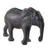 marques de renommée Maisons Du Monde Statue éléphant Noire Mate H72 20