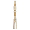 meilleur service Maisons Du Monde Statue Totem En Bois D’acacia Beige H150 5