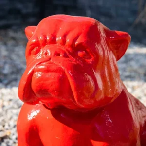 Wanda Collection Statuette Bulldog Rouge H40cm soldes en ligne 11