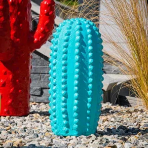 Wanda Collection Statuette Cactus Turquoise H30cm à prix d'occasion 9