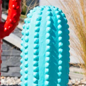 Wanda Collection Statuette Cactus Turquoise H30cm à prix d'occasion 13