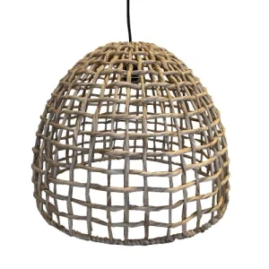 Lumisky Suspension D’extérieur Avec Câble Fibre Naturelle Beige H38cm excellent qulity 7