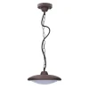 online boutique FORLIGHT Suspension D’extérieur LED En Métal Marron 13