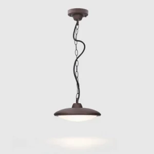 online boutique FORLIGHT Suspension D’extérieur LED En Métal Marron 16