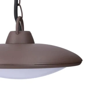 online boutique FORLIGHT Suspension D’extérieur LED En Métal Marron 18