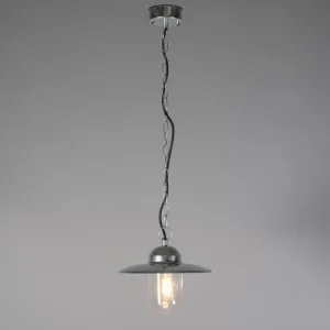 QAZQA Suspension Luminaire Extérieur En Acier Gris Paris 14