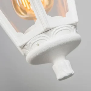 vente luxe pas cher QAZQA Suspension Luminaire Extérieur En Plastique Blanc 18