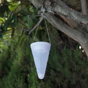 De super promotions disponibles LUMI JARDIN Suspension Solaire Conique Plastique Transparent H27cm 12