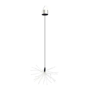 magasin en ligne LUMI JARDIN Suspension Solaire étincelante Acier Noir H70cm 9