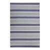 The Deco Factory Tapis D’extérieur à Rayures Bleu 120×180 Meilleur Service 22