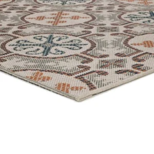 vente à bas prix Unitrama Tapis D’extérieur Avec Motif Hydraulique Multicolore, 155×230 Cm 11