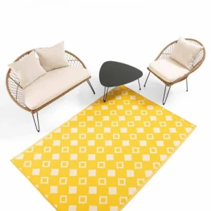 Oviala Tapis D’extérieur Double Face En Polypropylène Tissé 160 X 230 Cm en solde 12