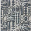 Livraison internationale Unitrama Tapis D’extérieur En Bleu, 120X170 Cm 20