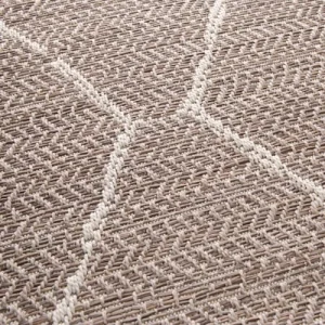 Oviala Tapis D’extérieur En Polypropylène 120 X 170 Cm Beige Prix très abordable 12