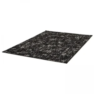 Oviala Tapis D’extérieur En Polypropylène 120 X 170 Cm Noir Paris 12