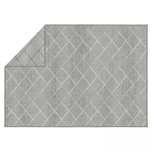 nouveau produit Oviala Tapis D’extérieur En Polypropylène 160 X 230 Cm Gris 14