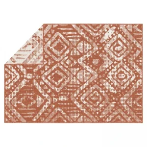 Oviala Tapis D’extérieur En Polypropylène 160 X 230 Cm Terracotta De Qualité 14