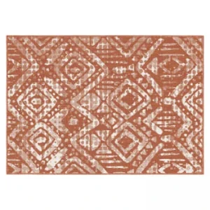 Oviala Tapis D’extérieur En Polypropylène 160 X 230 Cm Terracotta De Qualité 16