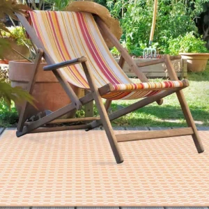 Oviala Tapis D’extérieur En Polypropylène Recyclé Rose 180 X 120 Cm online boutique 14