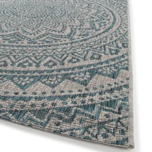 Benuta Tapis D’extérieur & Intérieur Beige/bleu 200×290 à prix très bas 16