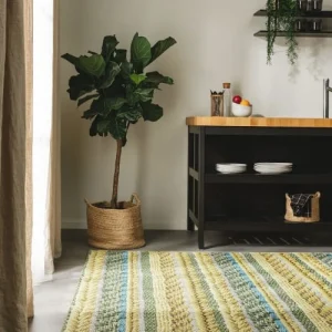 magasin pas cher Benuta Tapis D’extérieur & Intérieur Jaune 120×180 14