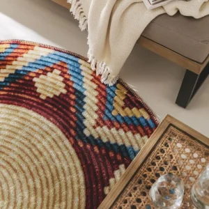 Benuta Tapis D’extérieur & Intérieur Rond Multicouleur D 160 vente à bas prix 12