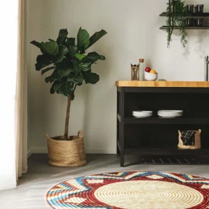 Benuta Tapis D’extérieur & Intérieur Rond Multicouleur D 160 vente à bas prix 14