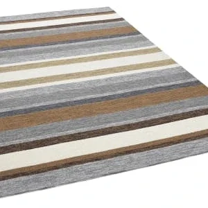 officiel Gino Falcone Tapis D’extérieur Outdoor En Polyester Marron Multicolore 160×230 Cm 10