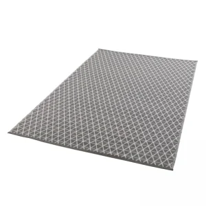 Oviala Tapis D’extérieur Polypropylène Gris 180 X 120 Cm Top ventes 12