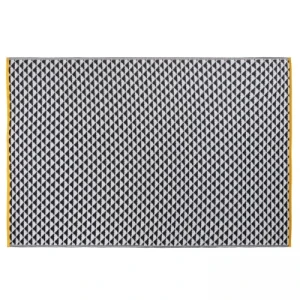 shopping pas cher Oviala Tapis D’extérieur Polypropylène Noir 180 X 120 Cm 10