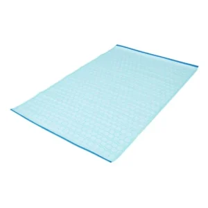 meilleur cadeau Oviala Tapis D’extérieur Pvc Bleu 180 X 120 Cm 14